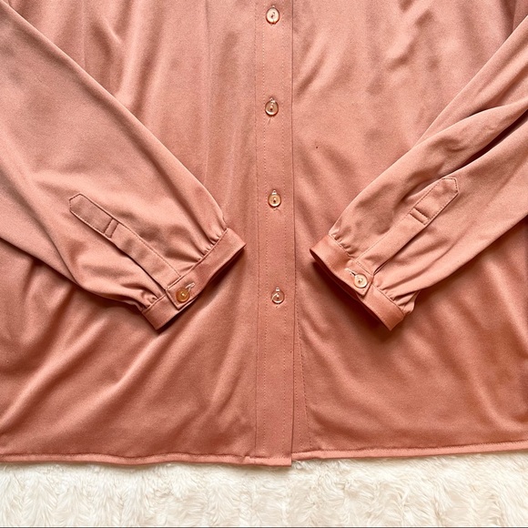 Vintage 1970s Millay Copper Button Down Shirt - Picture 12 of 15
